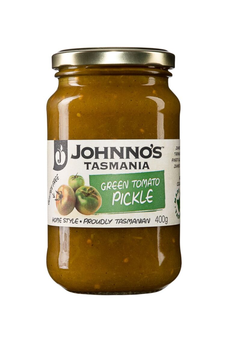 Green Tomato Pickle 400g | Johnno's Tasmania